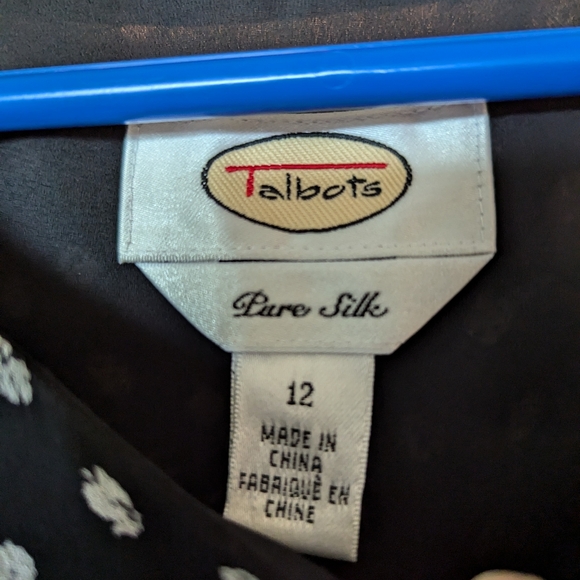 Talbots silk dress. - Picture 7 of 7